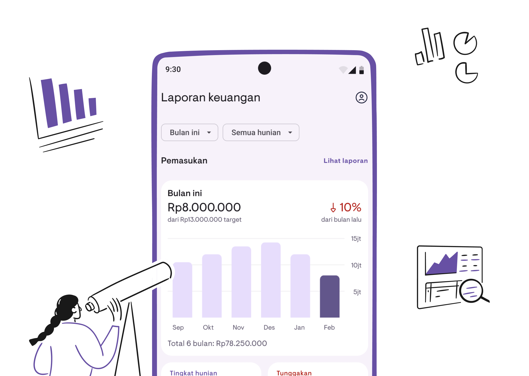 Kamaru financial reports feature